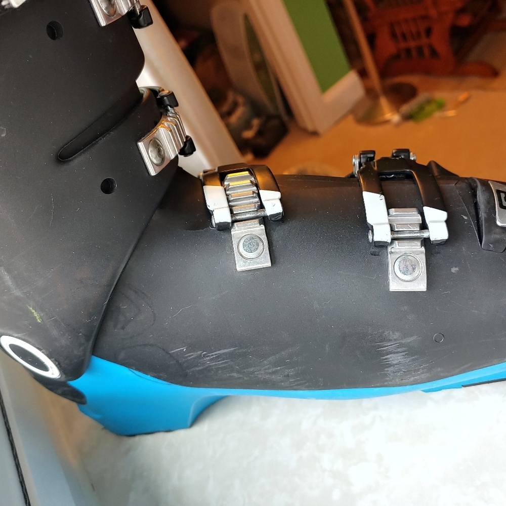 Salomon X-Max 120 Ski Boots - Black and Blue - Picture 6 of 10